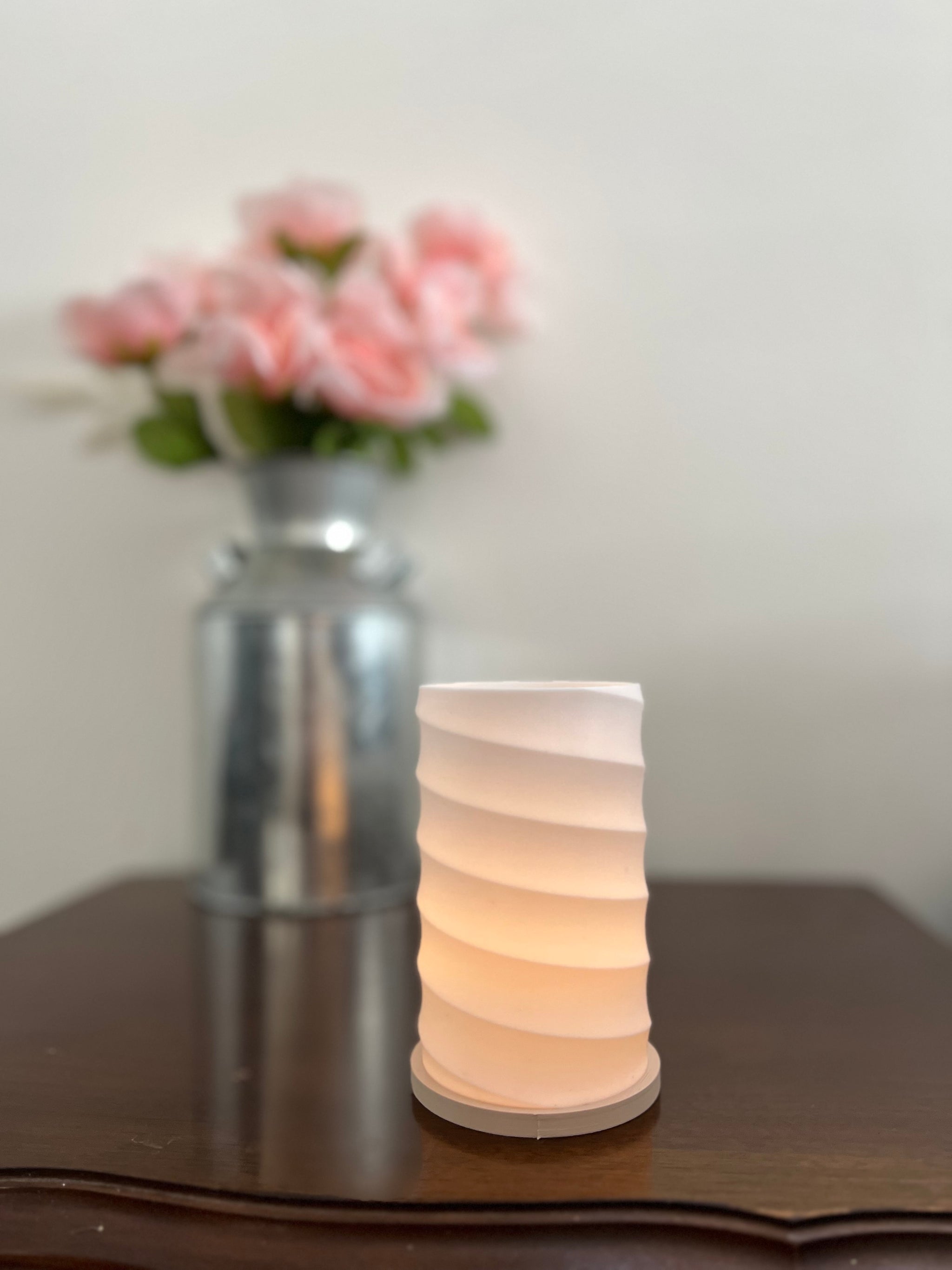 Etherea Tea Light: A 3D-Printed Votive Holder
