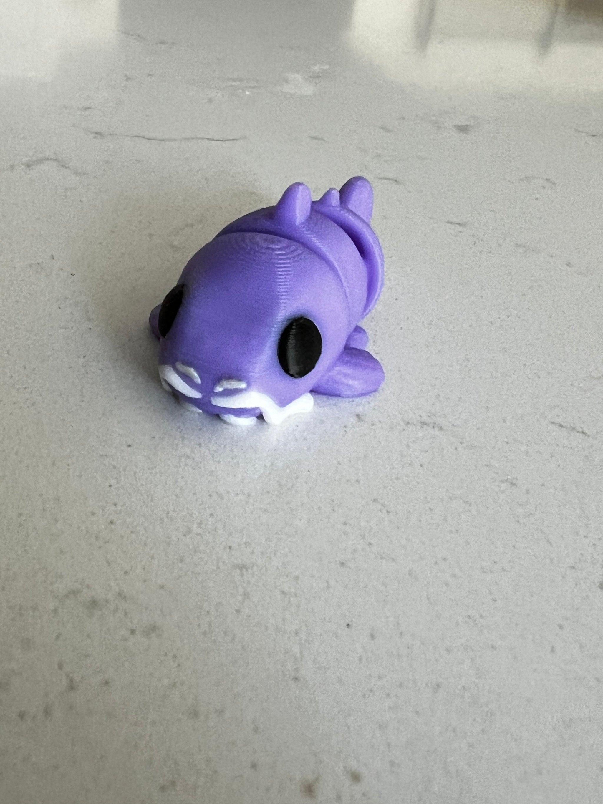 Cute Micro Catfish 3D Printed Toy