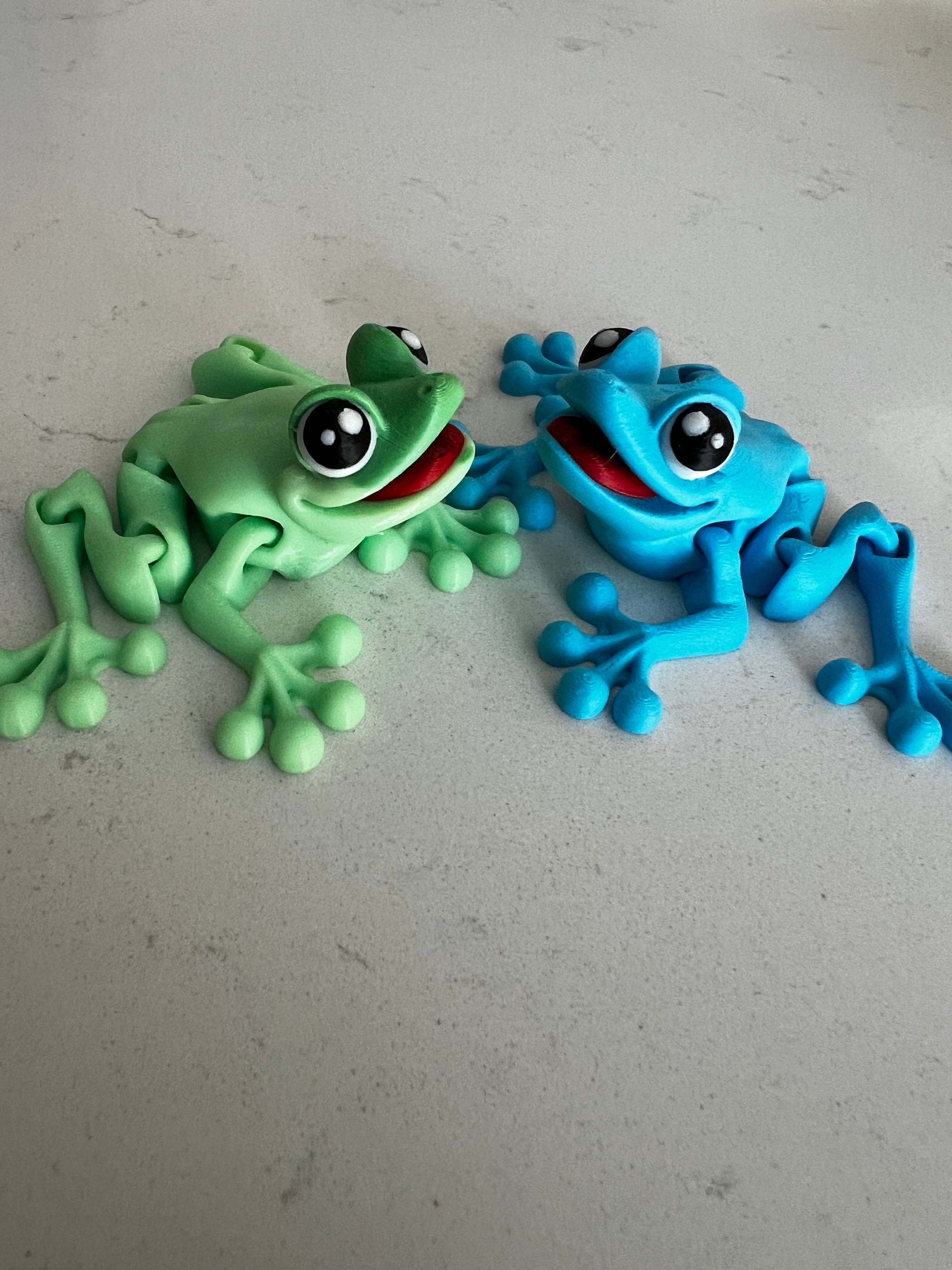 Flexible Mini Frog 3D Printed Toy – Canadian Cutters