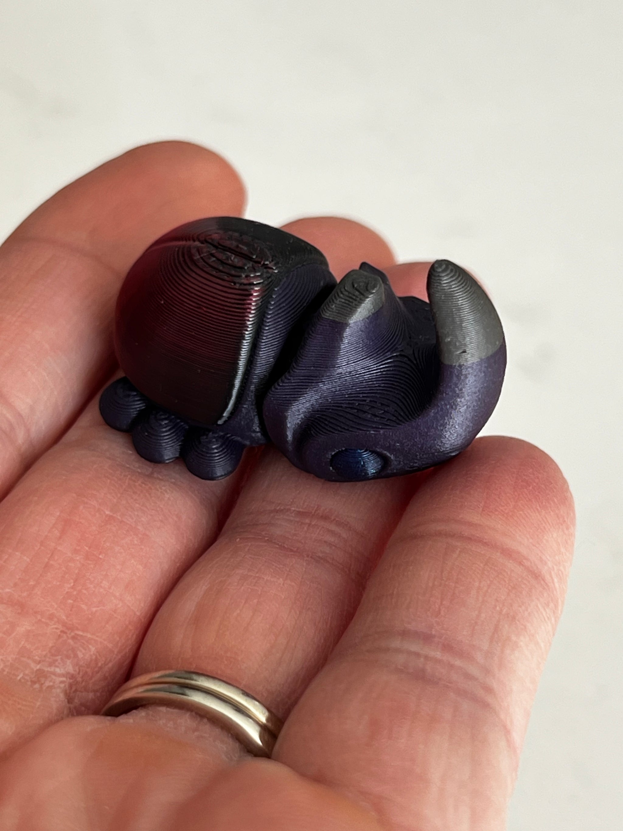 Micro Rhino Beetle 3D Printed Toy