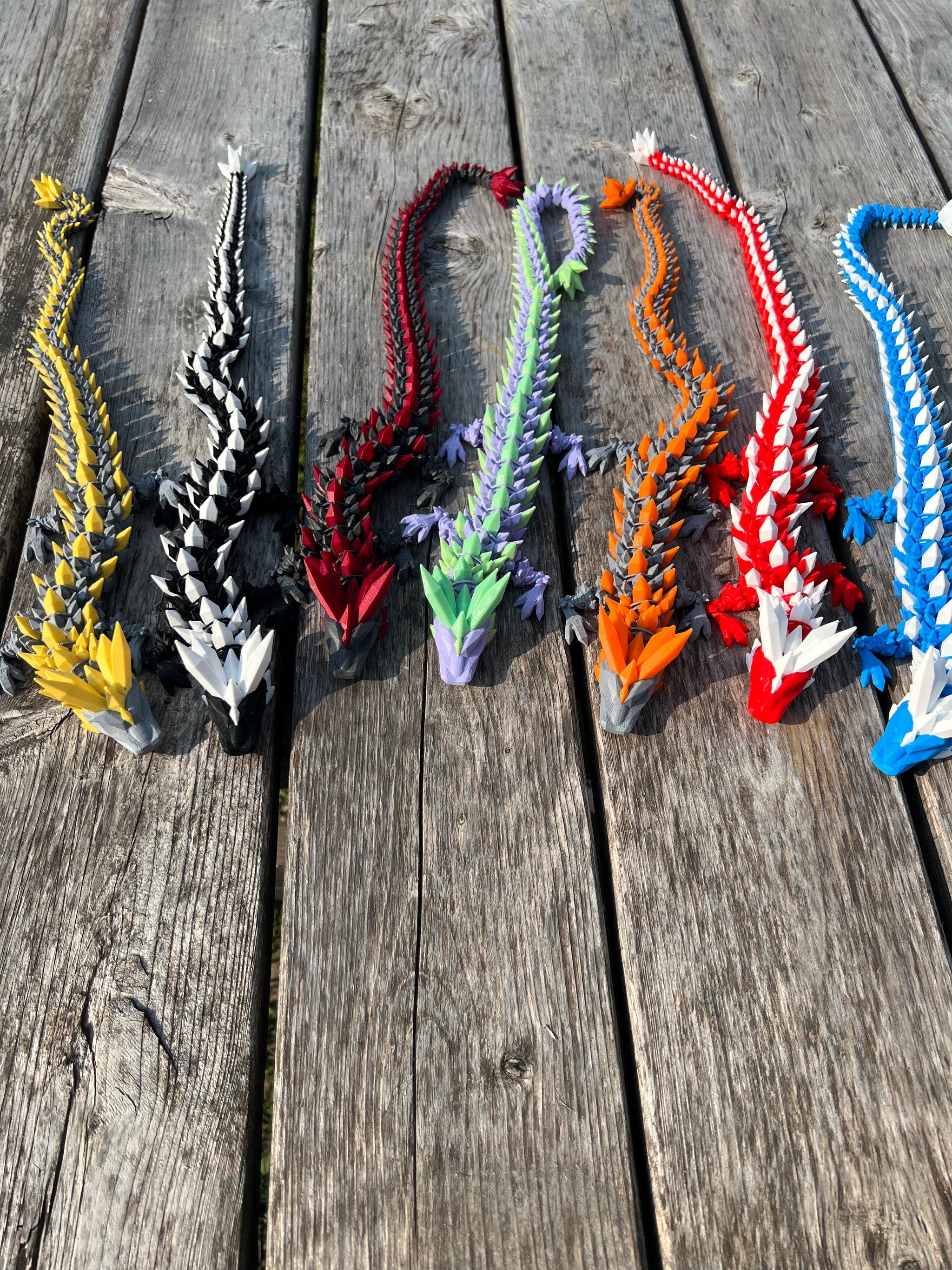 Two-Toned Premium Crystal Dragon