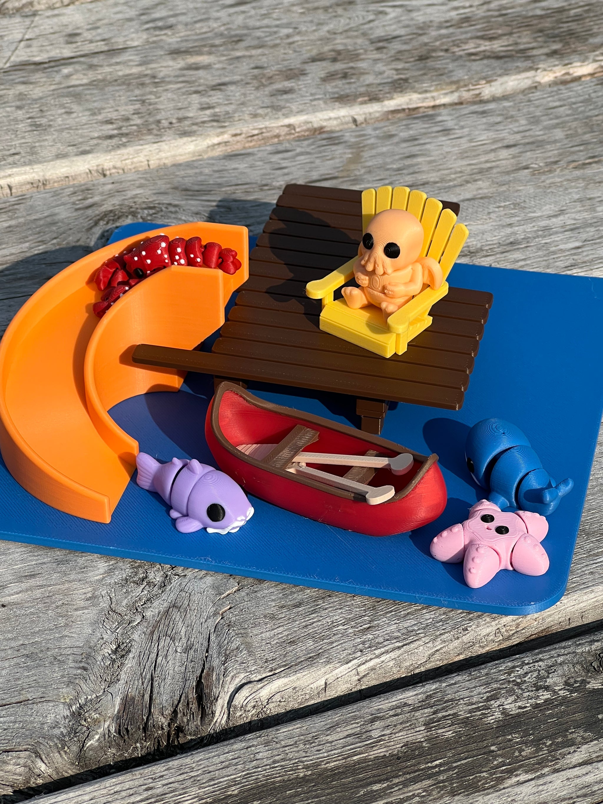 By the Dockside 3D Printed Custom Play-Set