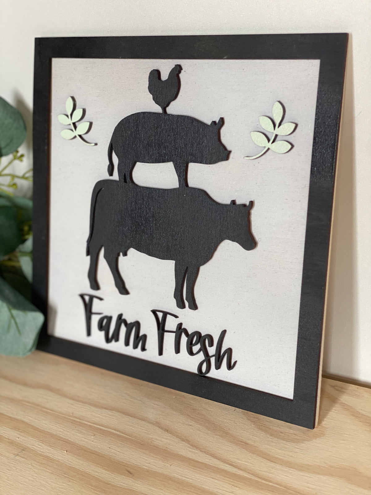 Farm Fresh Farmhouse Sign