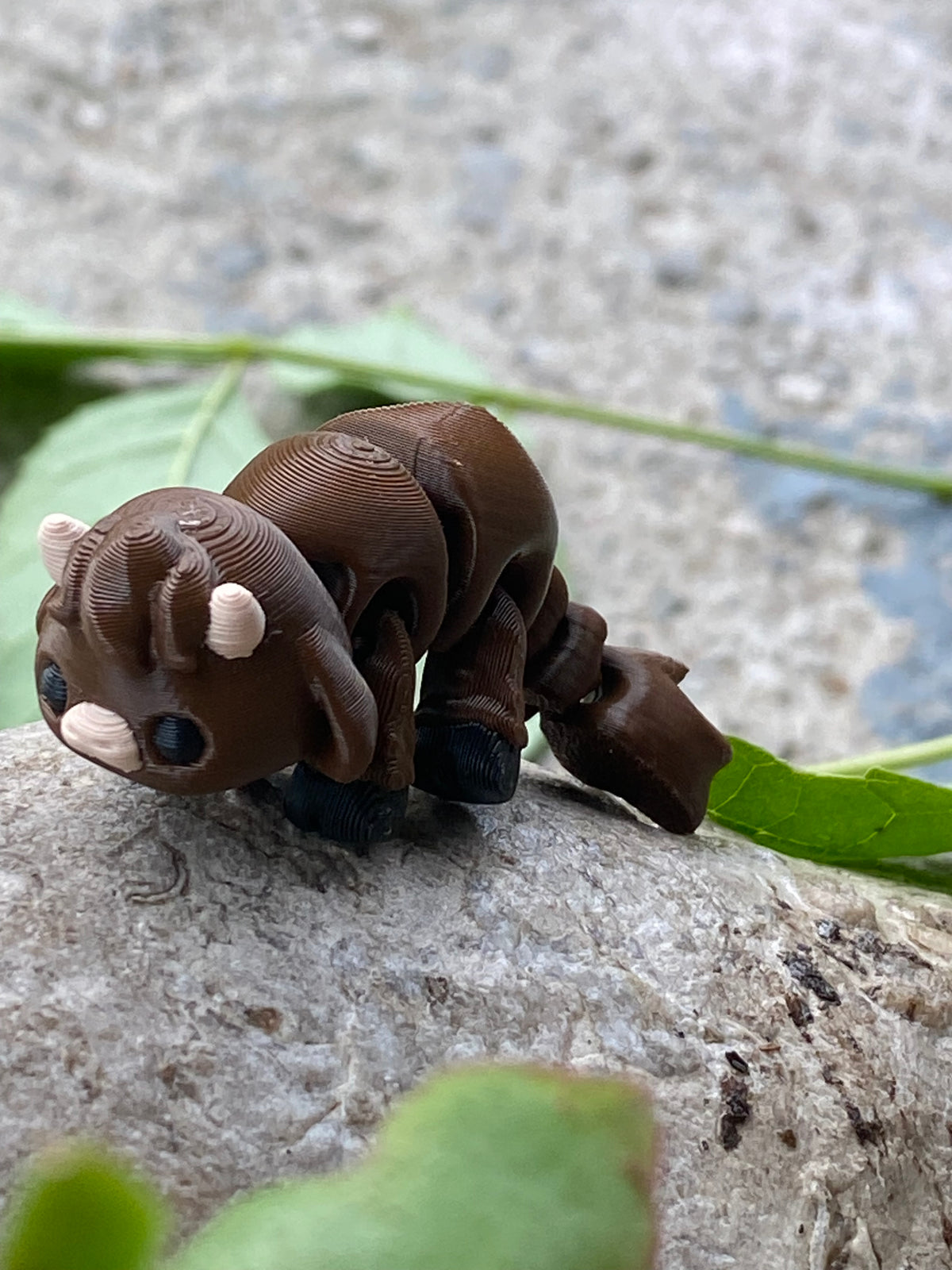 Micro Highland-Cow Figurine
