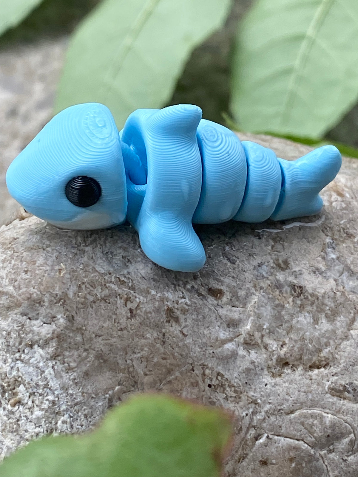 Micro Blue Shark Figurine