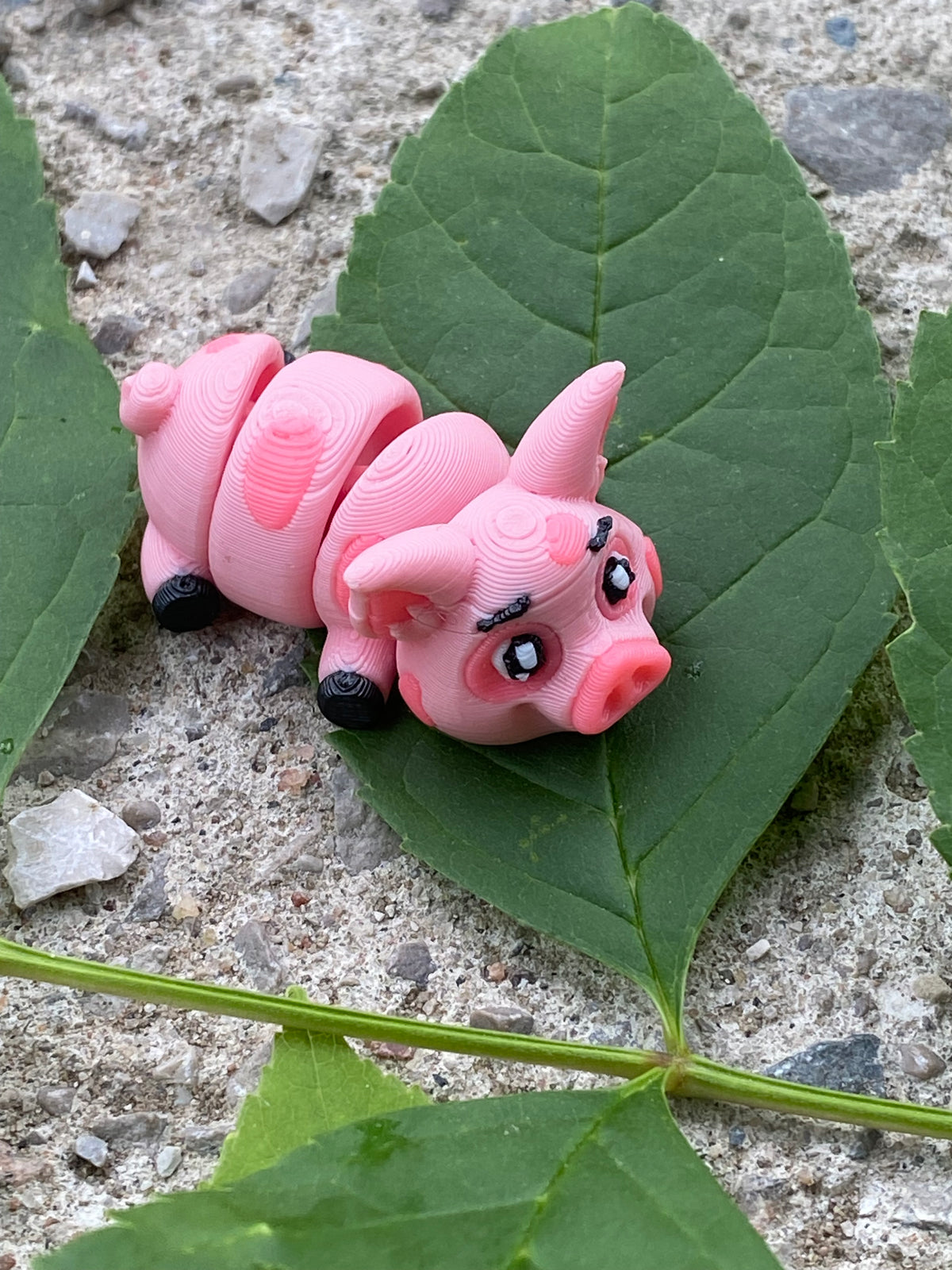 Adorable 3D Printed Micro Pig Fidget