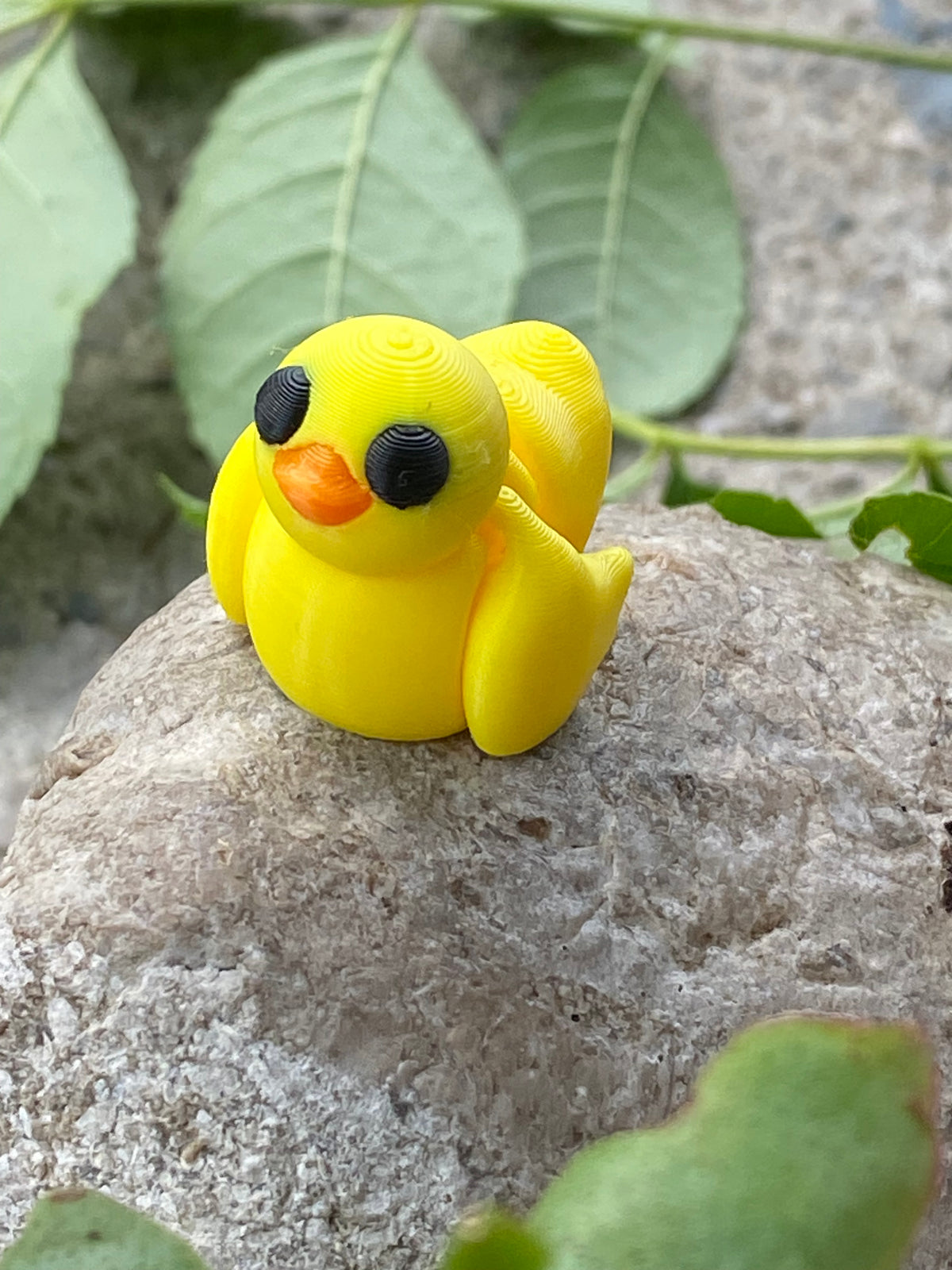 Delightful 3D Printed Micro Duck Figurine