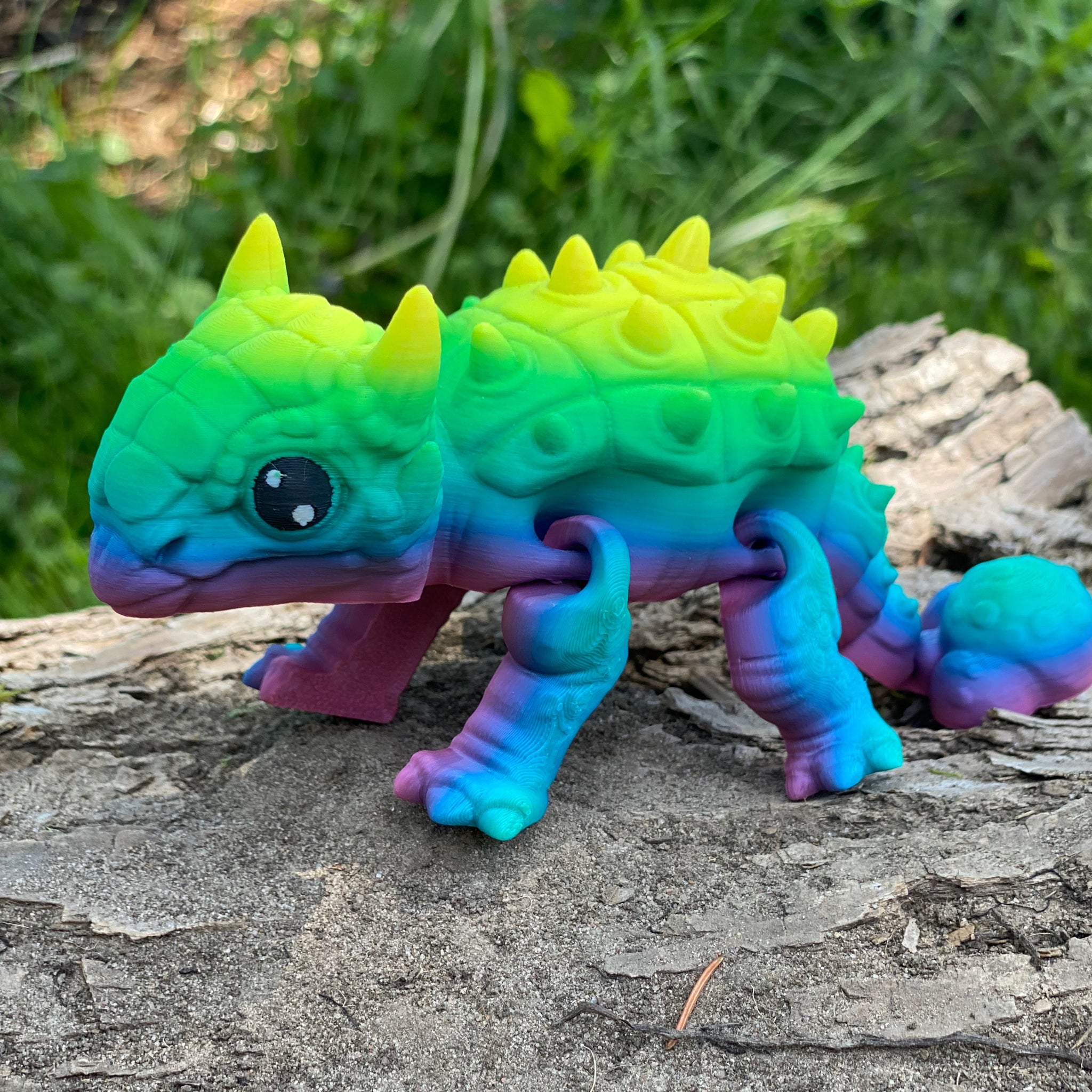 Ankylosaurus 3D Printed Dinosaur Fidget Toy