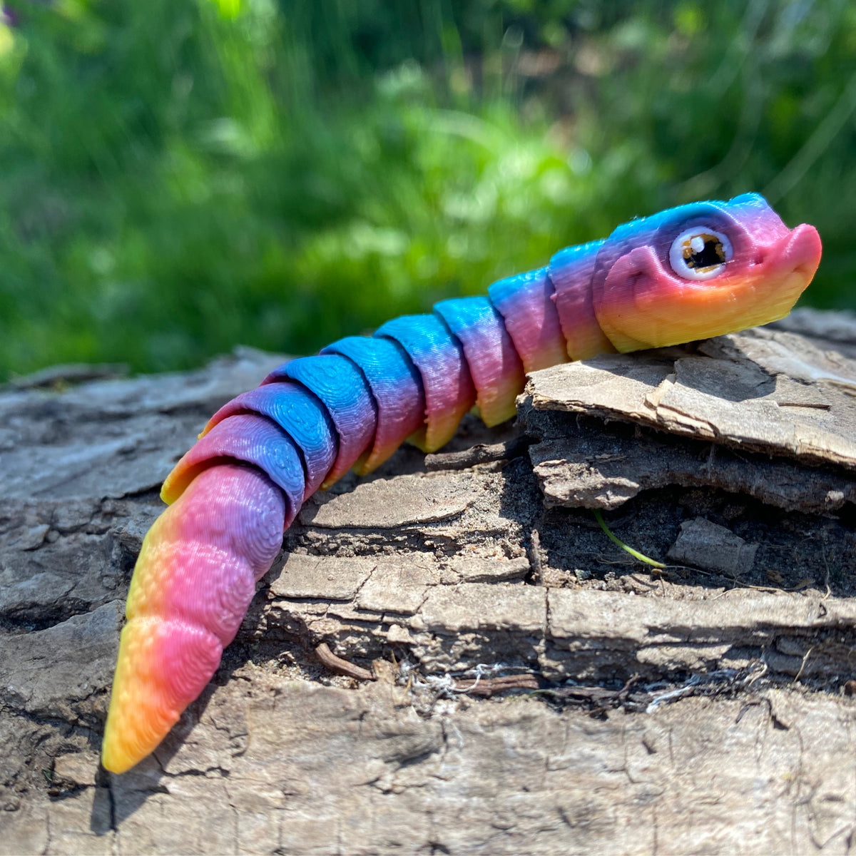 Cute Baby Hognose Snake 3D Printed Fidget Toy